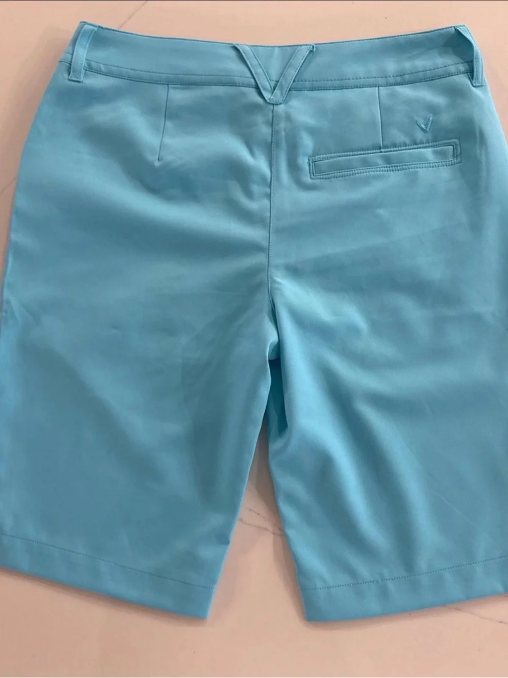 Callaway Turquoise Stretch Athletic Shorts